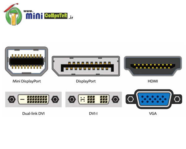 مقایسه پورت های تصویری در مینی پی سی ها