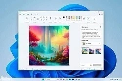 آپدیت جدید ویندوز 11 و افزودن هوش مصنوعی به نرم افزار paint