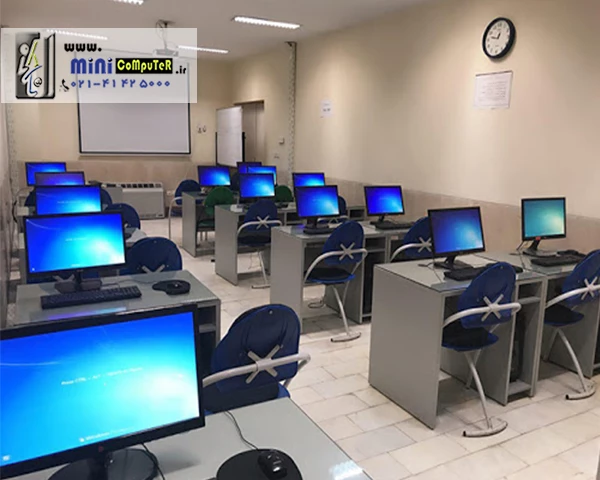 استفاده از کامپیوتر کوچک Hp t520 در اتاق رایانه دبیرستان