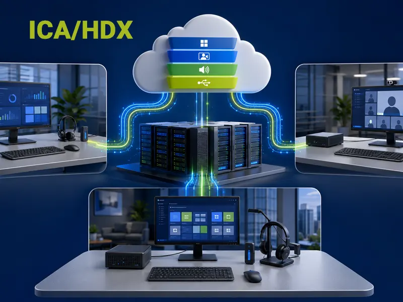 پروتکل ICA/HDX در زیروکلاینت