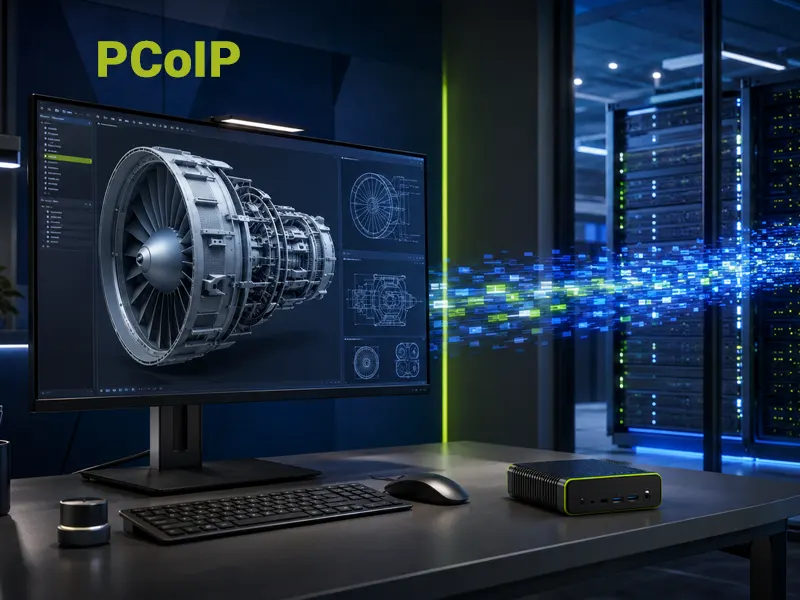 پروتکل PCoIP در زیروکلاینت