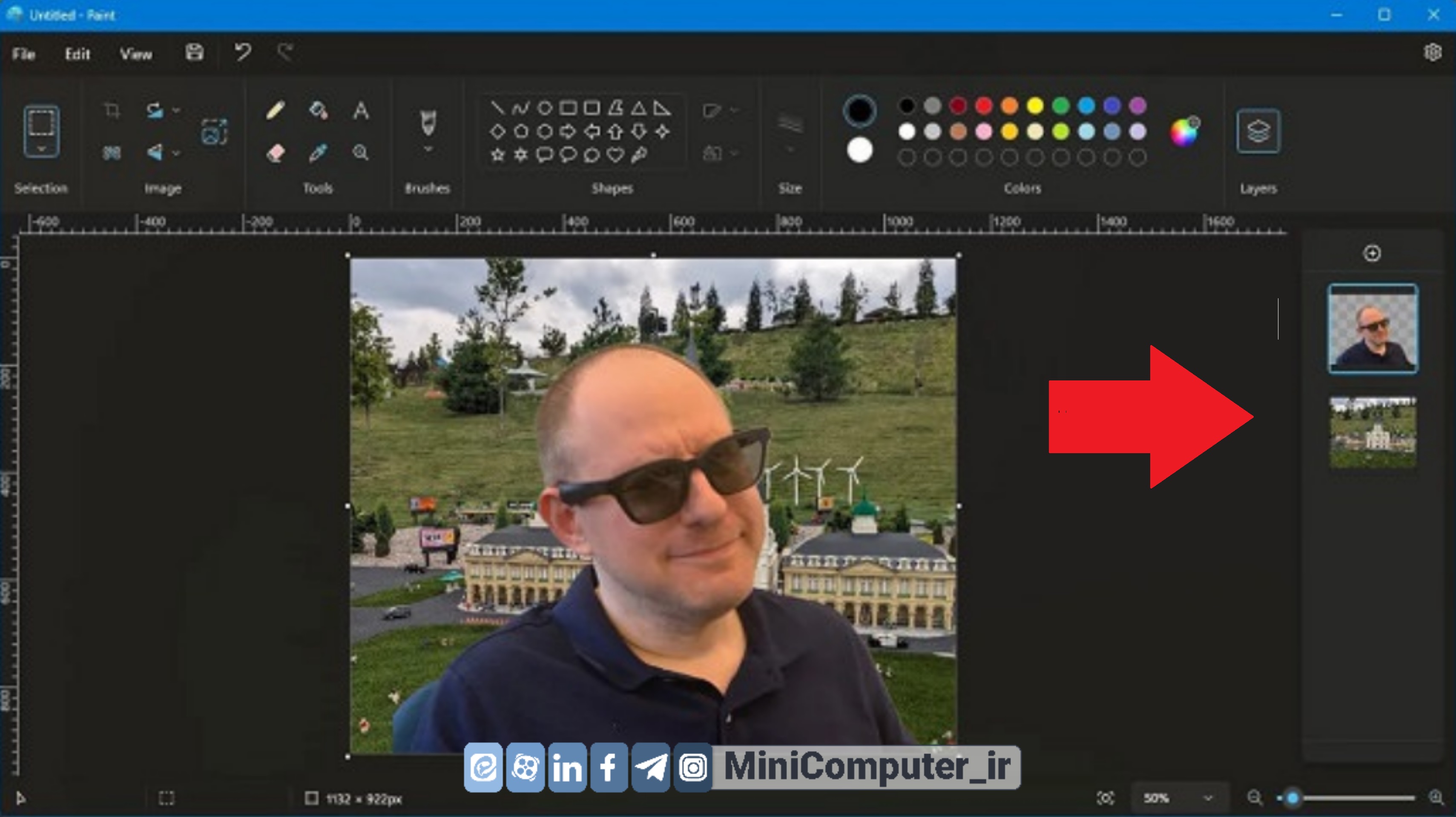 فتوشاپ Paint مایکروسافتMicrosoft Paintبروزرسانیبه روز رسانیupdateمایکروسافت پینتهوش مصنوعیWindows Paint AI photoshop