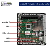 تین کلاینت اچ پی مدل t620 دو هسته کارکرده رم 4GB | حافظه 128GB |  وای فای