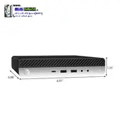 مینی کیس اچ پی مدل HP Mini EliteDesk 800 G3 i5 Tiny