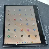 لپ تاپ کروم بوک 14 اینچی ایسر مدل Chromebook Spin 713 i7-1165G7 8GB 256SSD